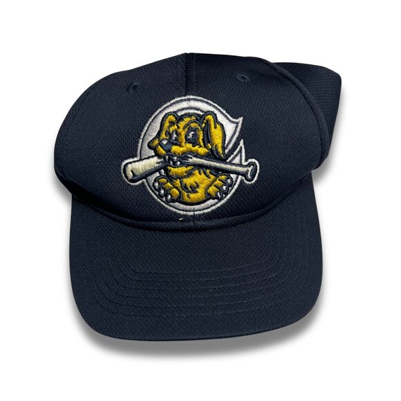 OC Sports Charleston RiverDogs Youth Adjustable MILB Baseball Cap Navy Blue Perf - Picture 2 of 5